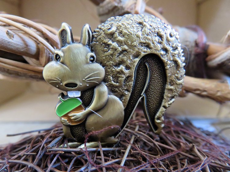 Andy - the Squirrel Geocoin
