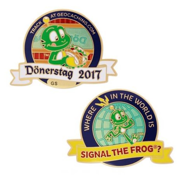 Dönerstag 2017 Geocoin *begrenzter Vorrat*