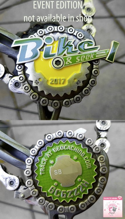 Bike & Seek Geocoin